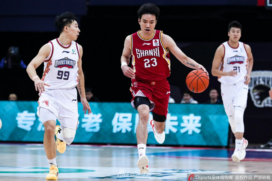 [CBA联赛]南京同曦90：122负山西汾酒