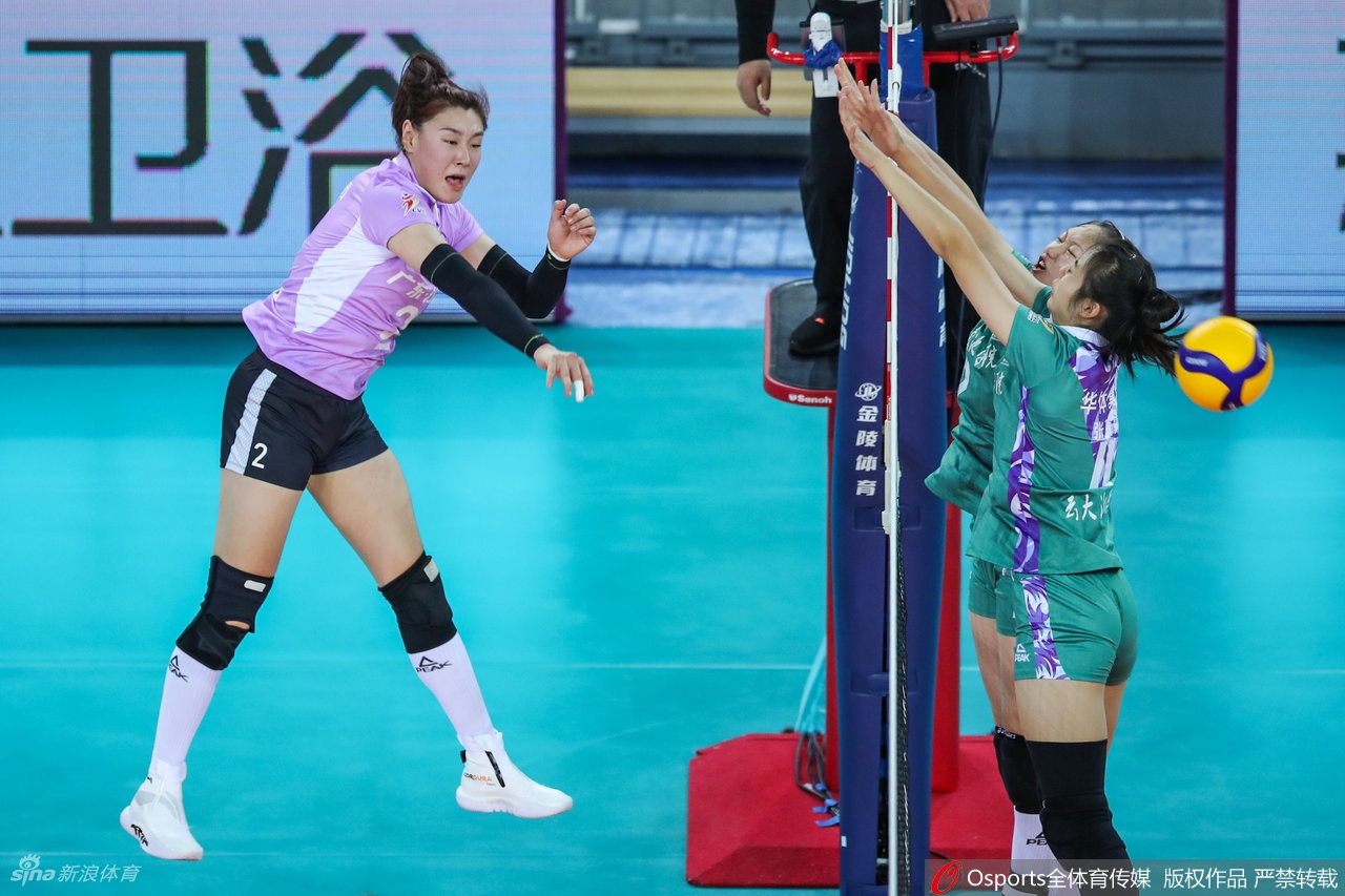 [女排联赛]广东女排3-0云南