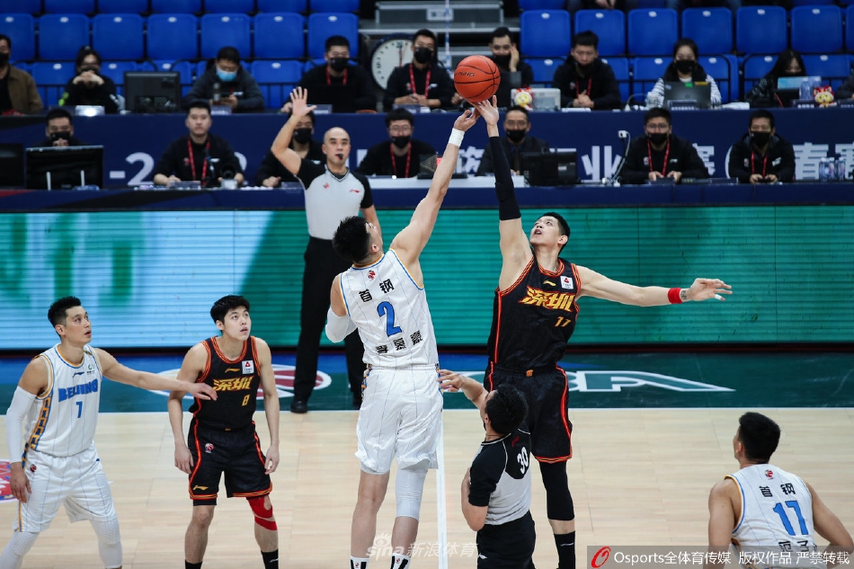 [CBA联赛]深圳104-97北京首钢