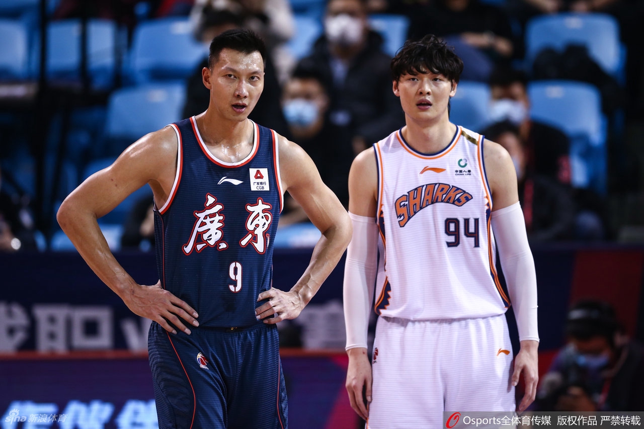 [CBA]广东101-108上海 易建联空砍15+13