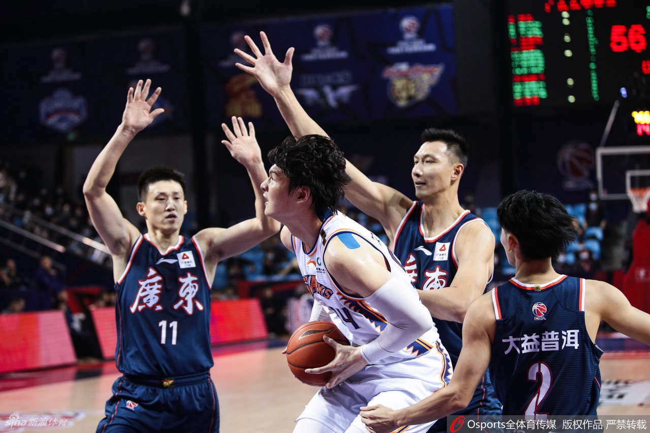 [CBA]广东101-108上海 易建联空砍15+13