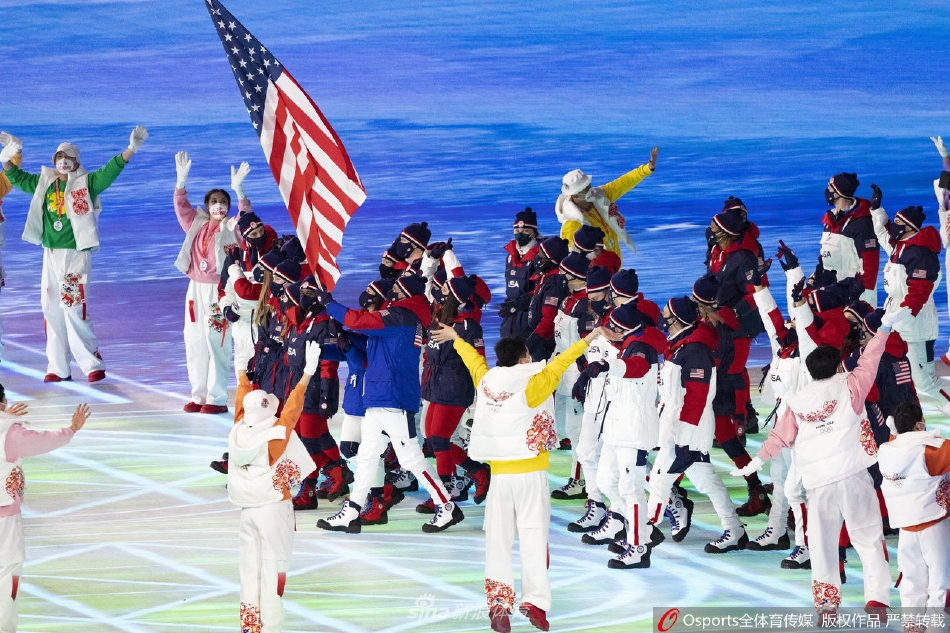 2022北京冬奥会开幕式各国运动员入场