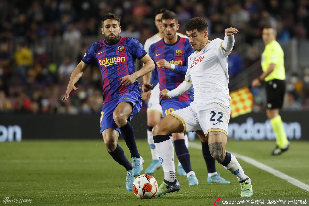 [欧联杯]巴萨1-1那不勒斯 托雷斯点球扳平