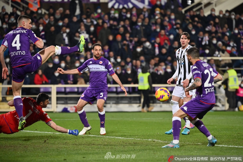 [意大利杯]佛罗伦萨0：1负尤文图斯