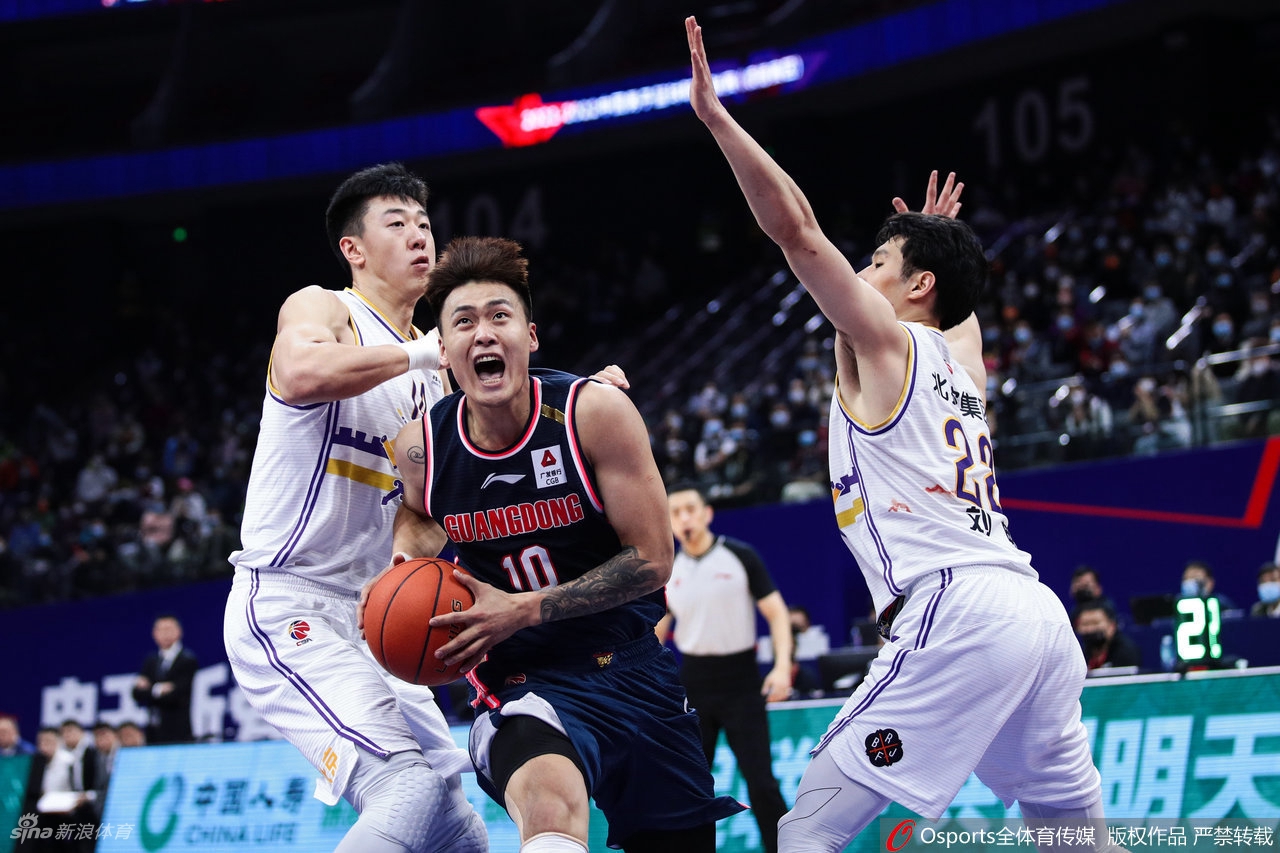 [CBA]北控106-93胜广东 易建联空砍两双