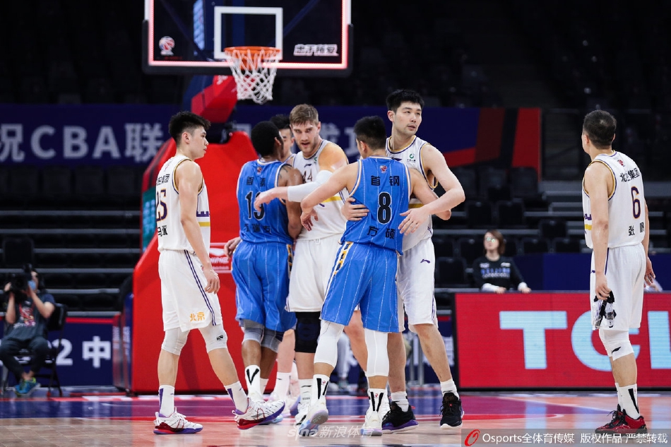 [CBA联赛]北京控股81：97负北京首钢