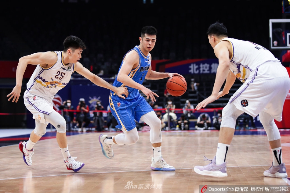 [CBA联赛]北京控股81：97负北京首钢