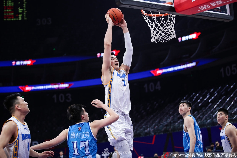 [CBA联赛]首钢106：70胜宁波