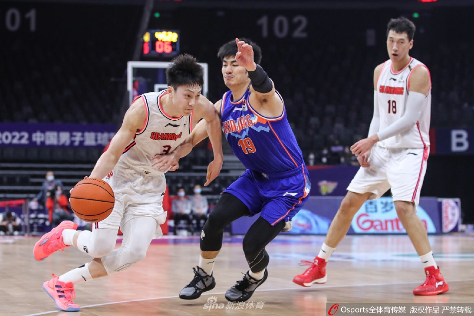 [CBA联赛]广东118：99胜新疆