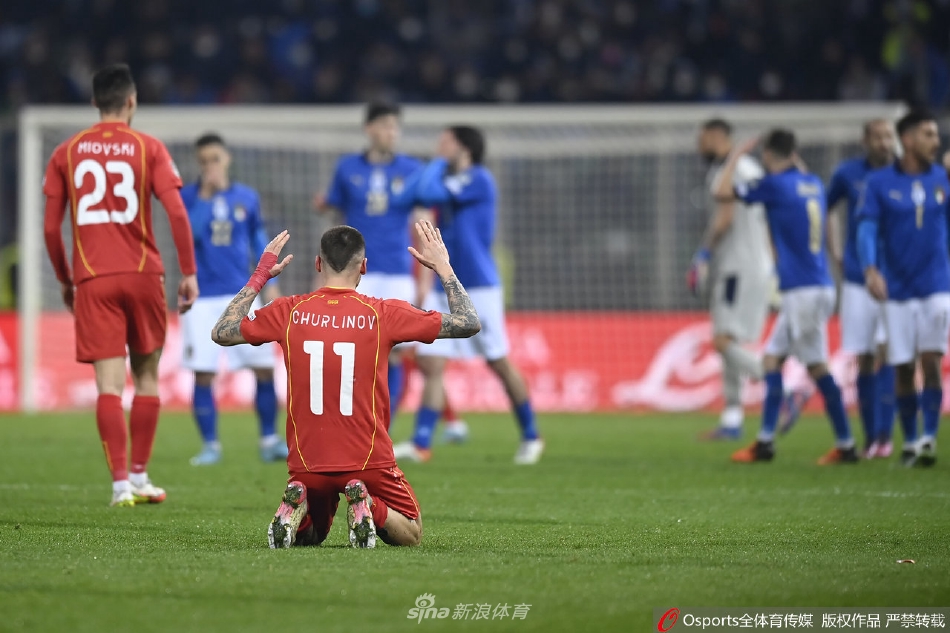 [世预赛]意大利0-1北马其顿 连续2届无缘世界杯