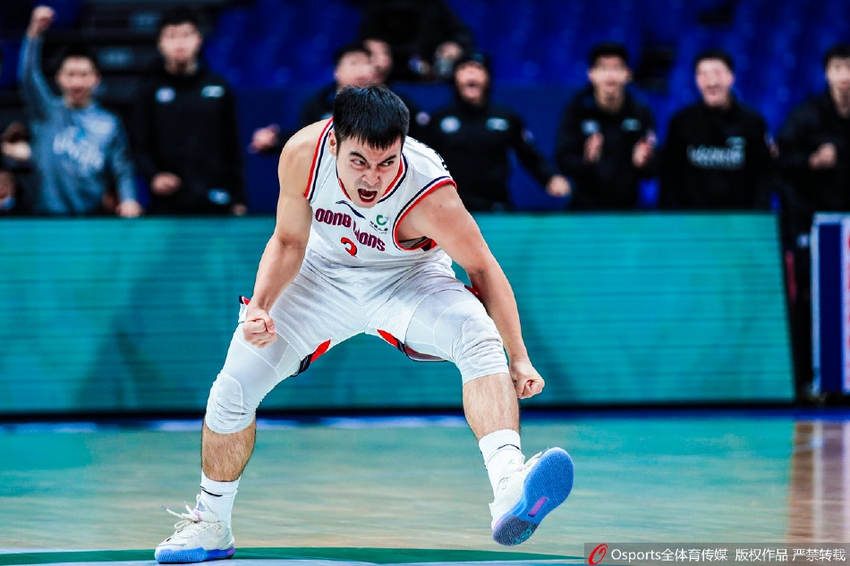 2021-2022赛季CBA联赛常规赛关键词：怒吼庆祝