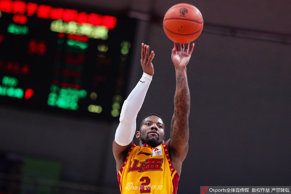 费尔德当选CBA联赛常规赛最佳国际球员