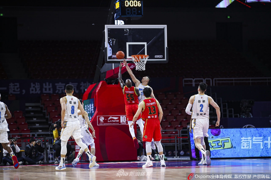 [CBA季后赛]首钢102：104负吉林