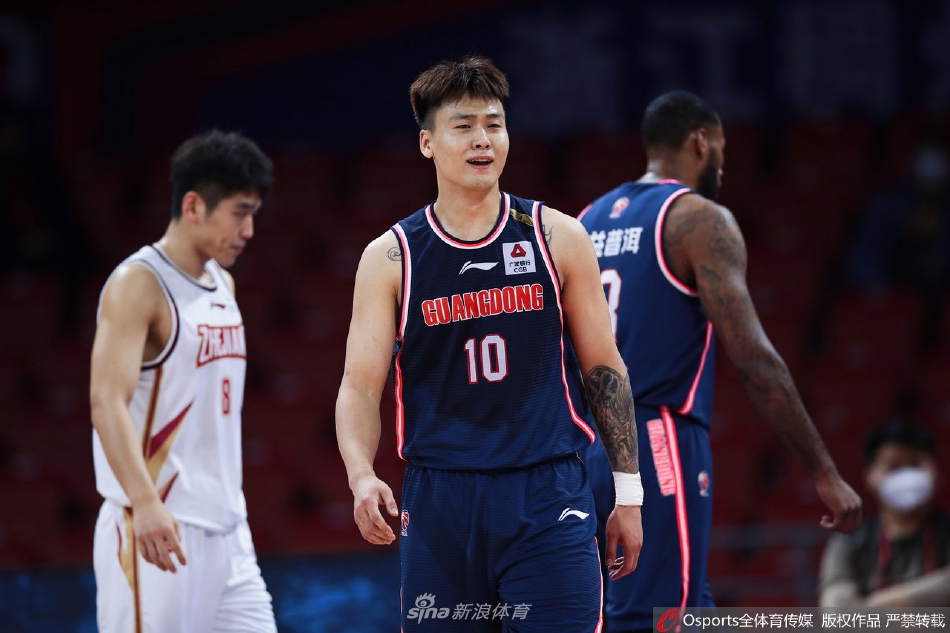 [CBA季后赛]浙江98：99负广东