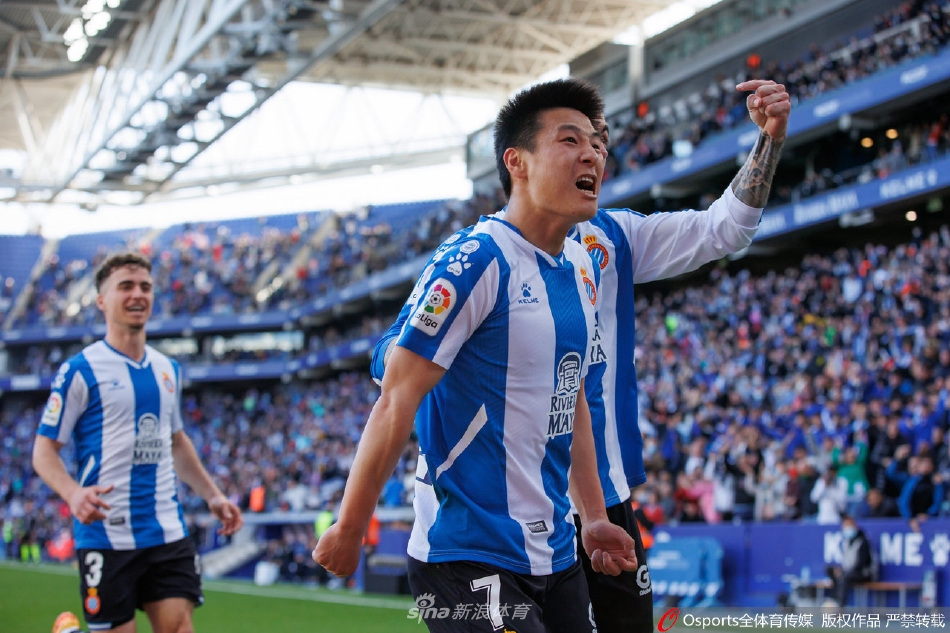 [西甲]西班牙人1-0小胜 武磊替补进绝杀球