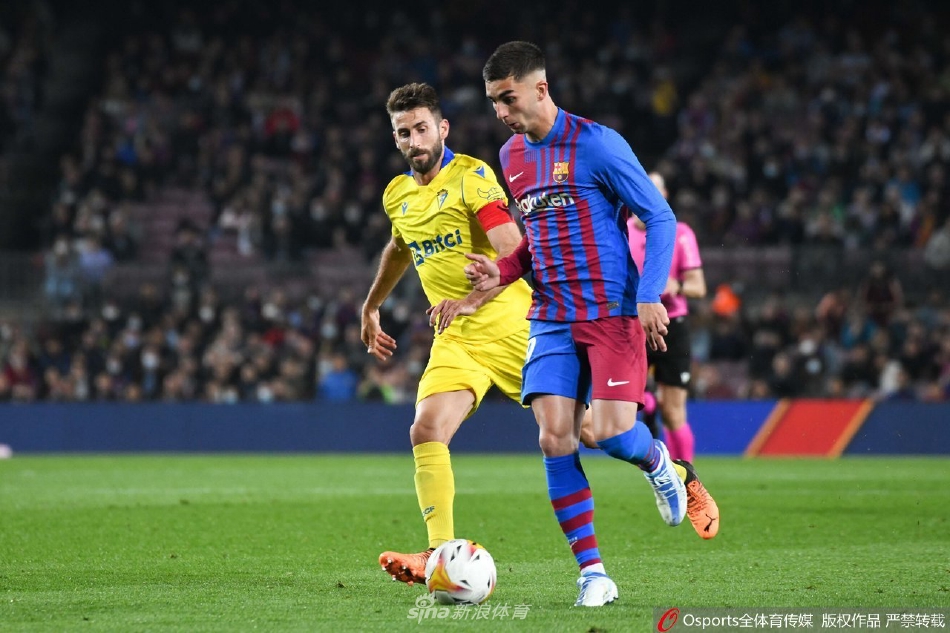 [西甲]巴塞罗那0：1负加的斯