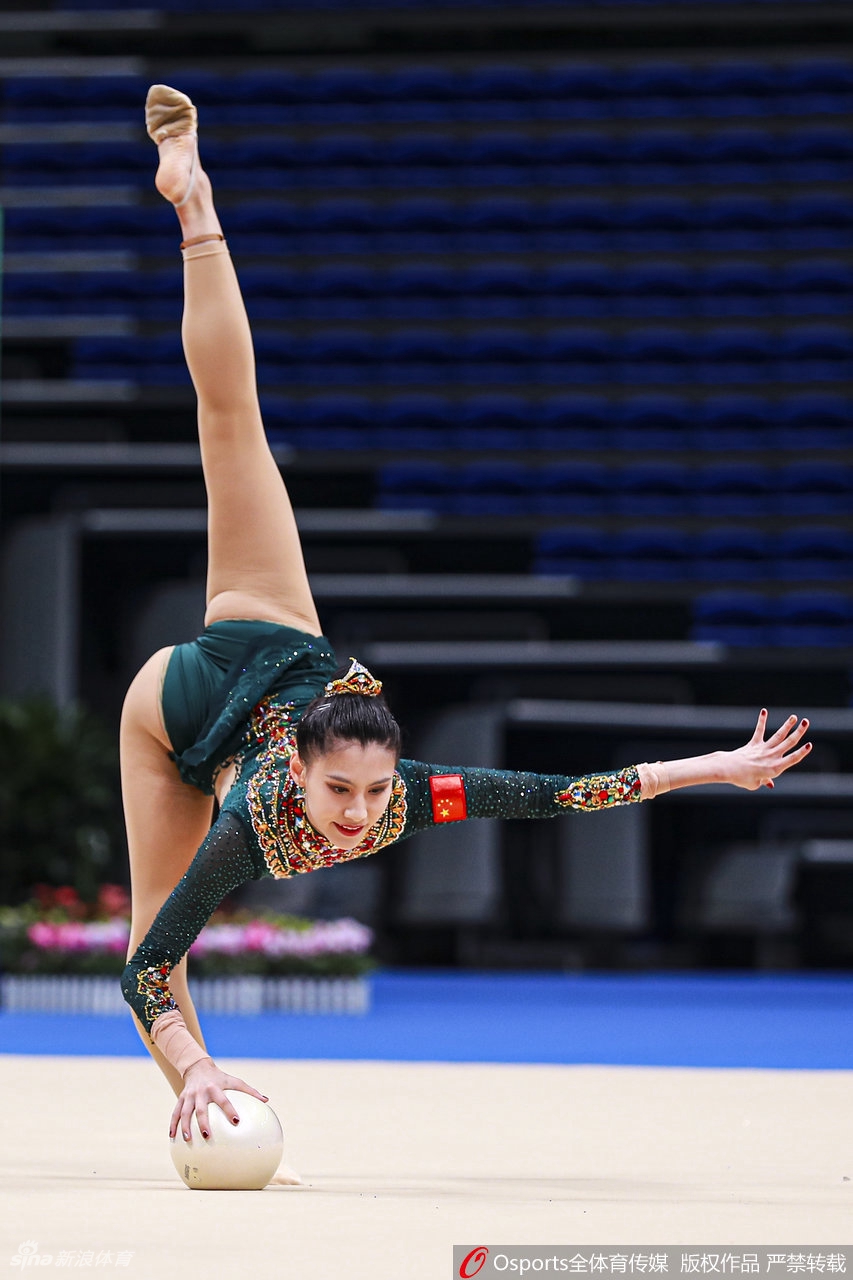 全运艺术体操集体全能联合队夺冠