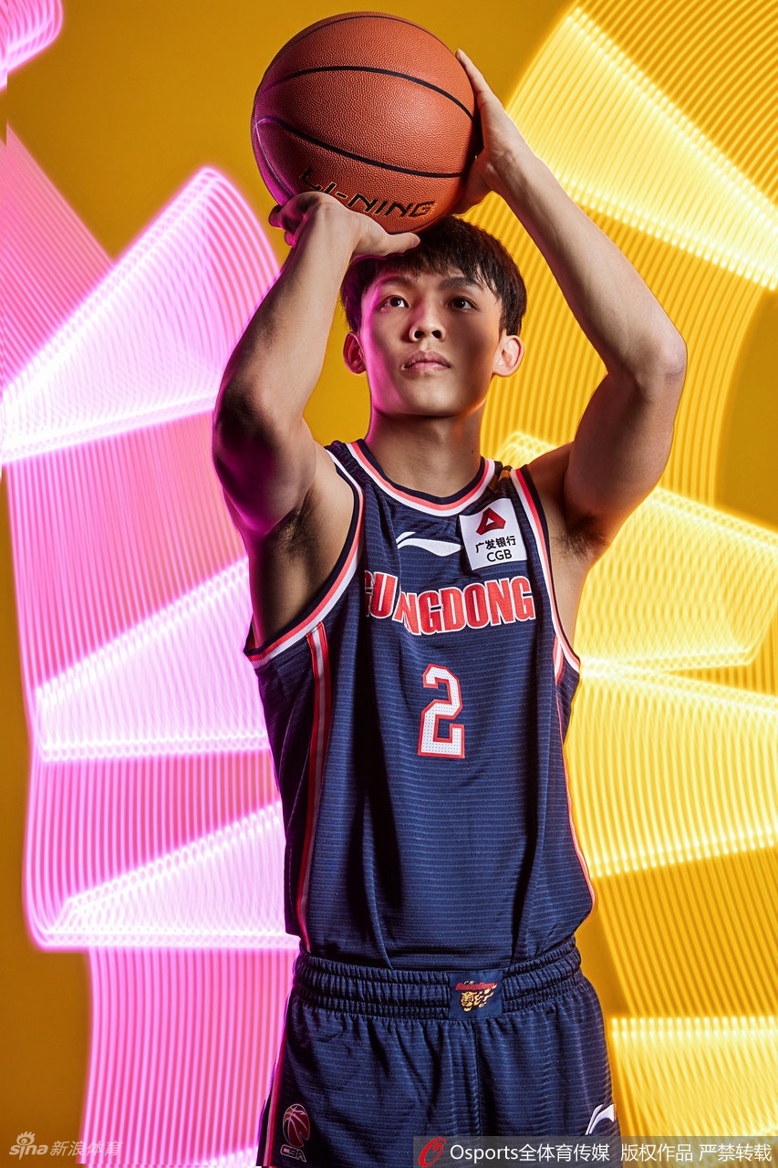 CBA广东队新赛季创意写真 易建联领衔