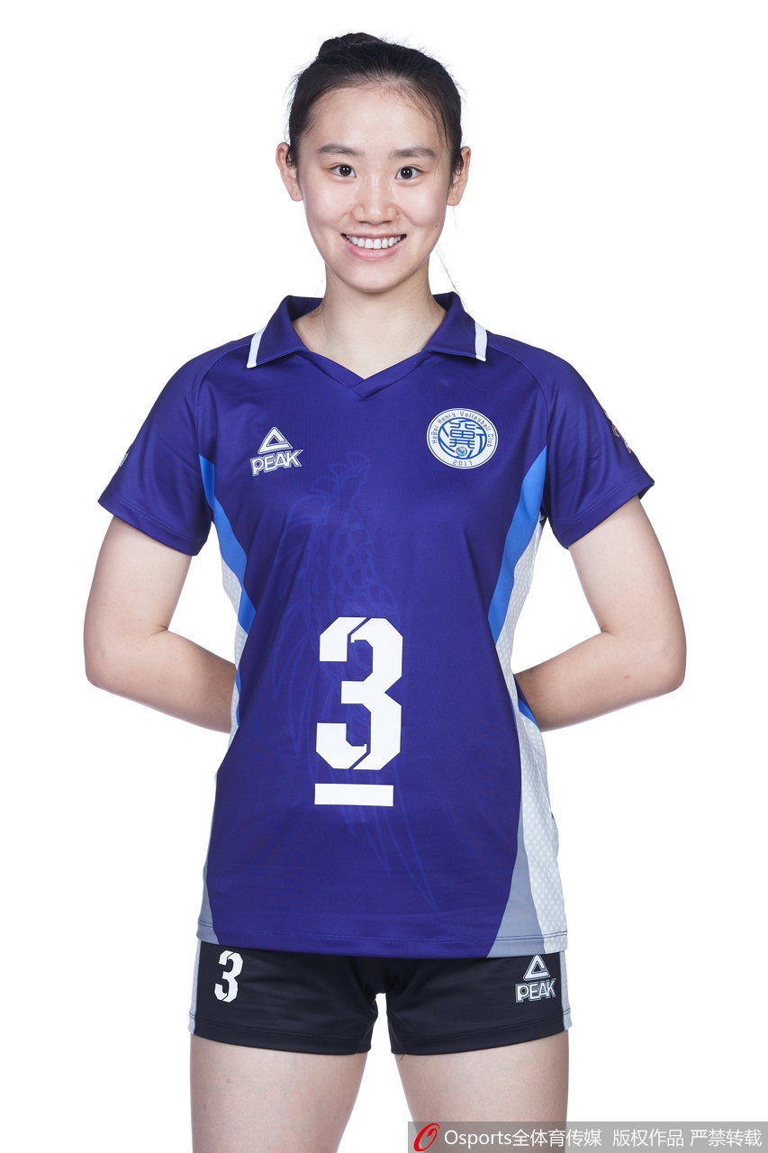 河北女排拍摄排超联赛官方写真