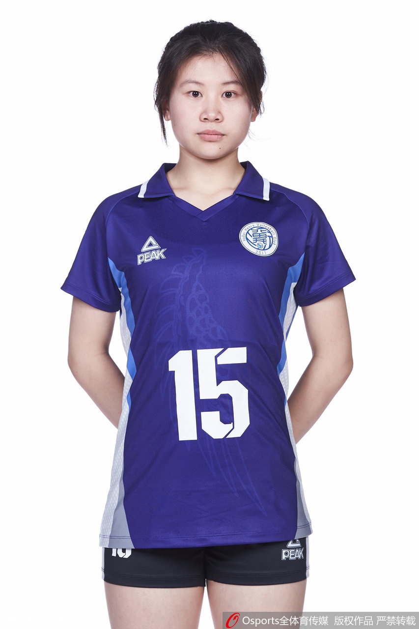 河北女排拍摄排超联赛官方写真