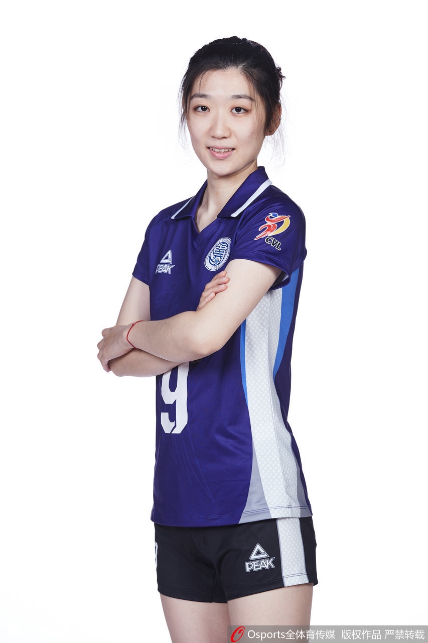 河北女排拍摄排超联赛官方写真