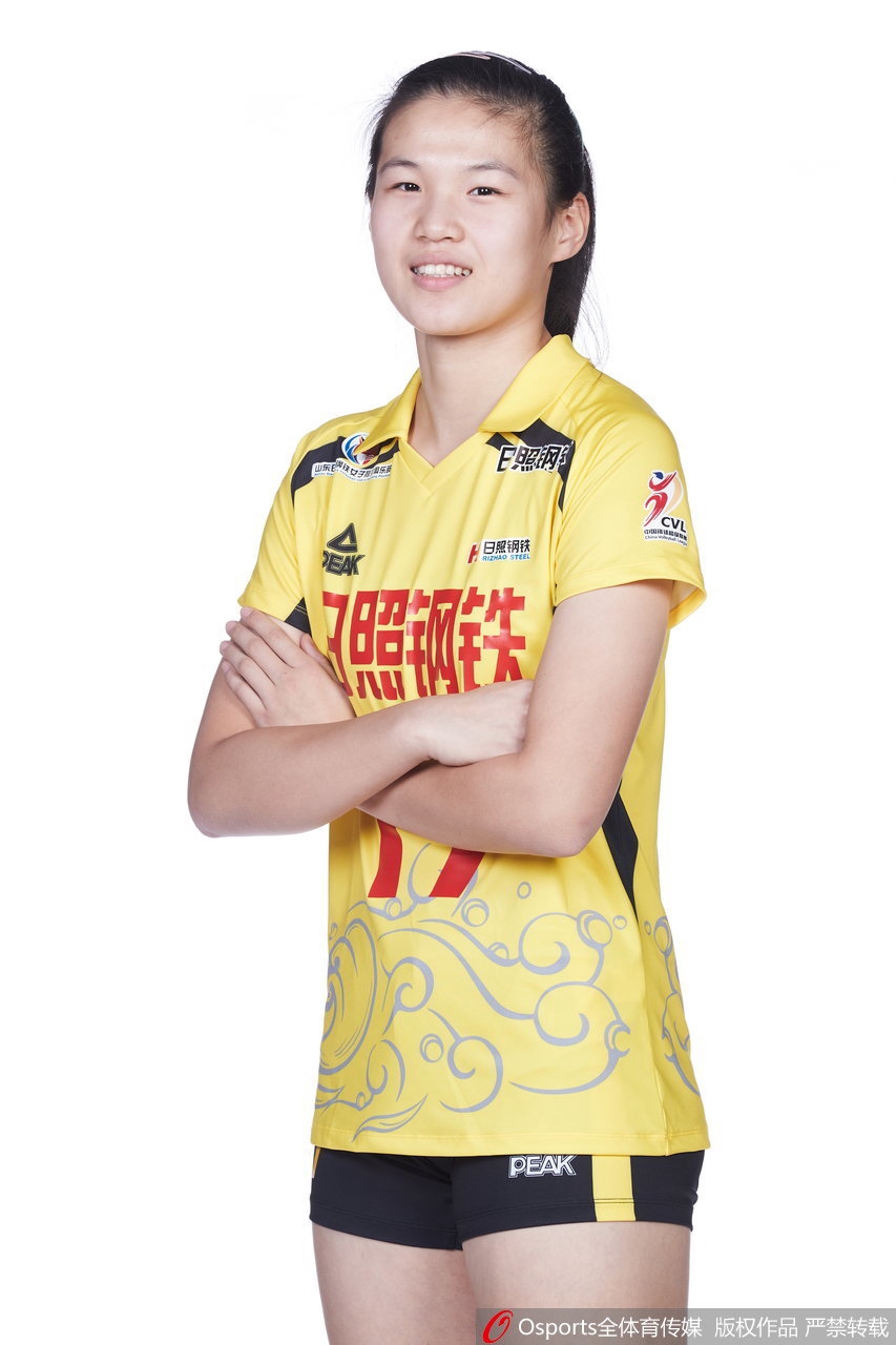 山东女排拍摄排超联赛官方写真
