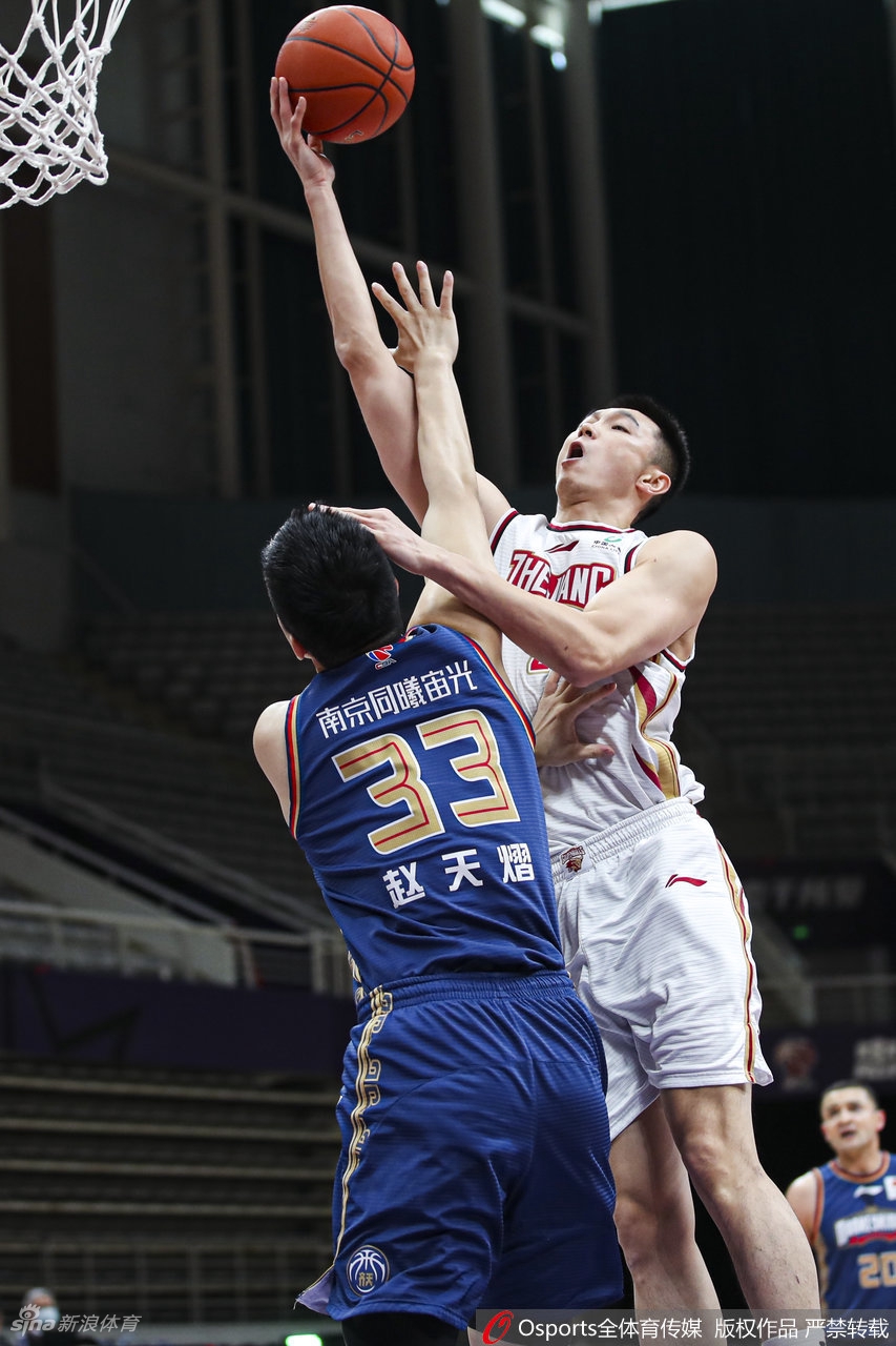 [CBA]浙江124-92同曦 余嘉豪18分7篮板