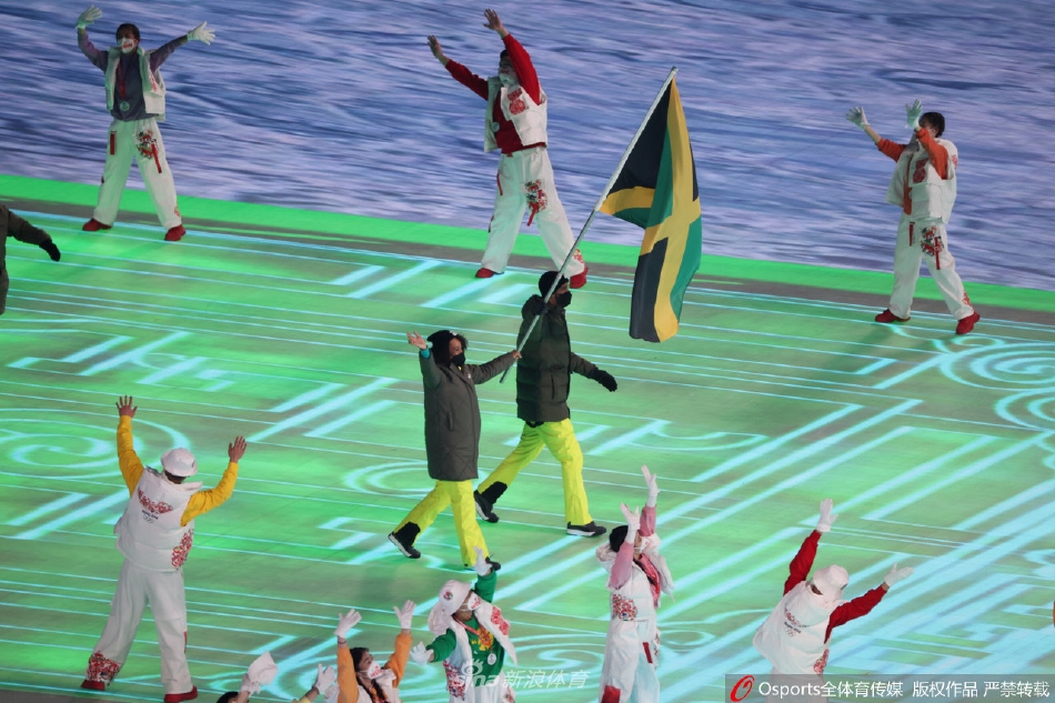 2022北京冬奥会开幕式各国运动员入场