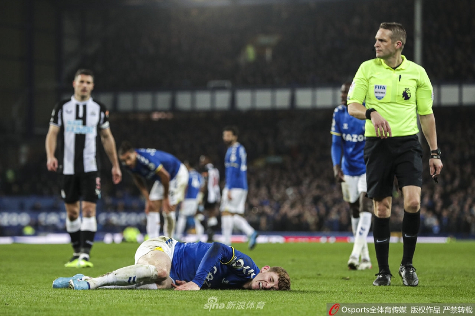 [英超]埃弗顿1：0胜纽卡斯尔联