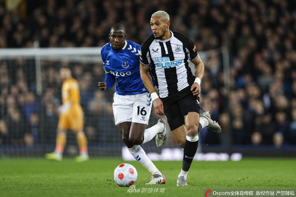 [英超]埃弗顿1：0胜纽卡斯尔联