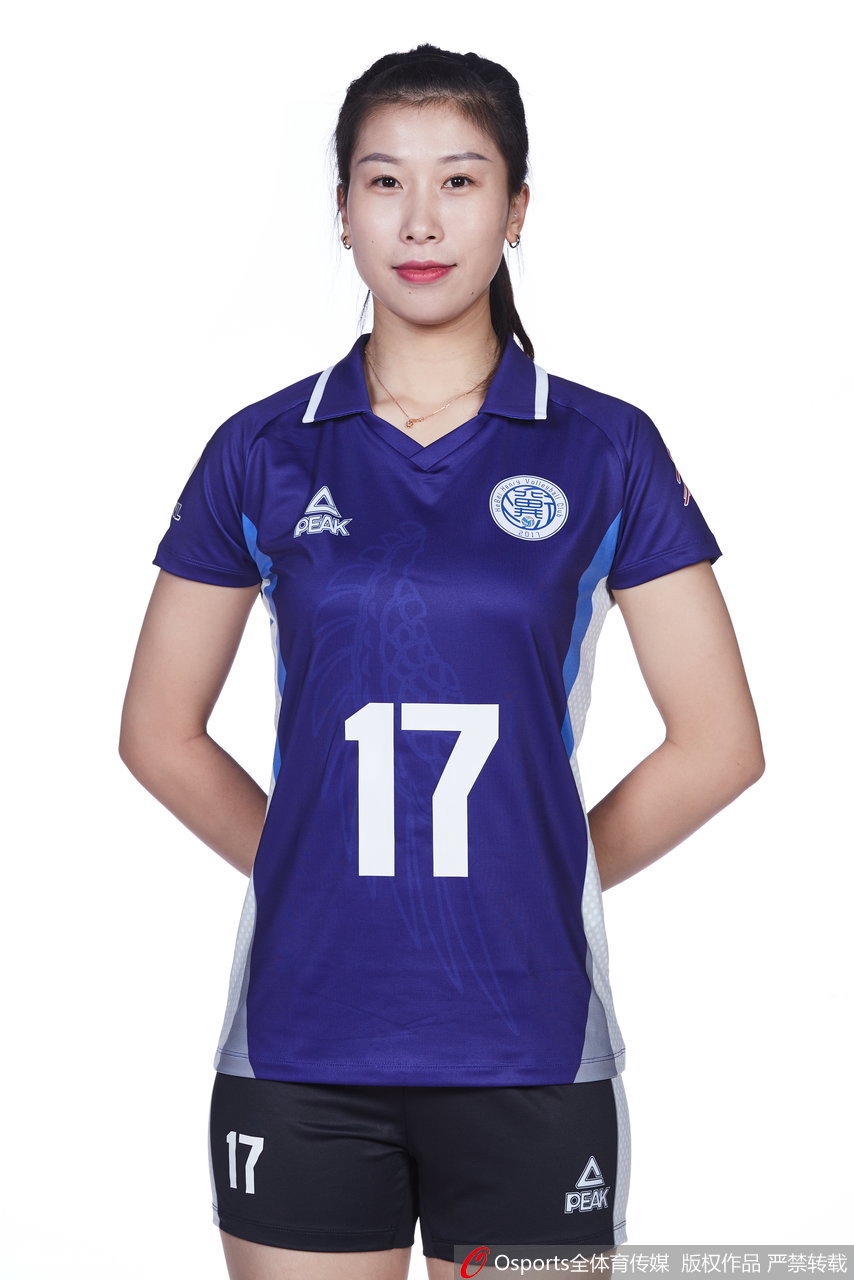 河北女排拍摄排超联赛官方写真