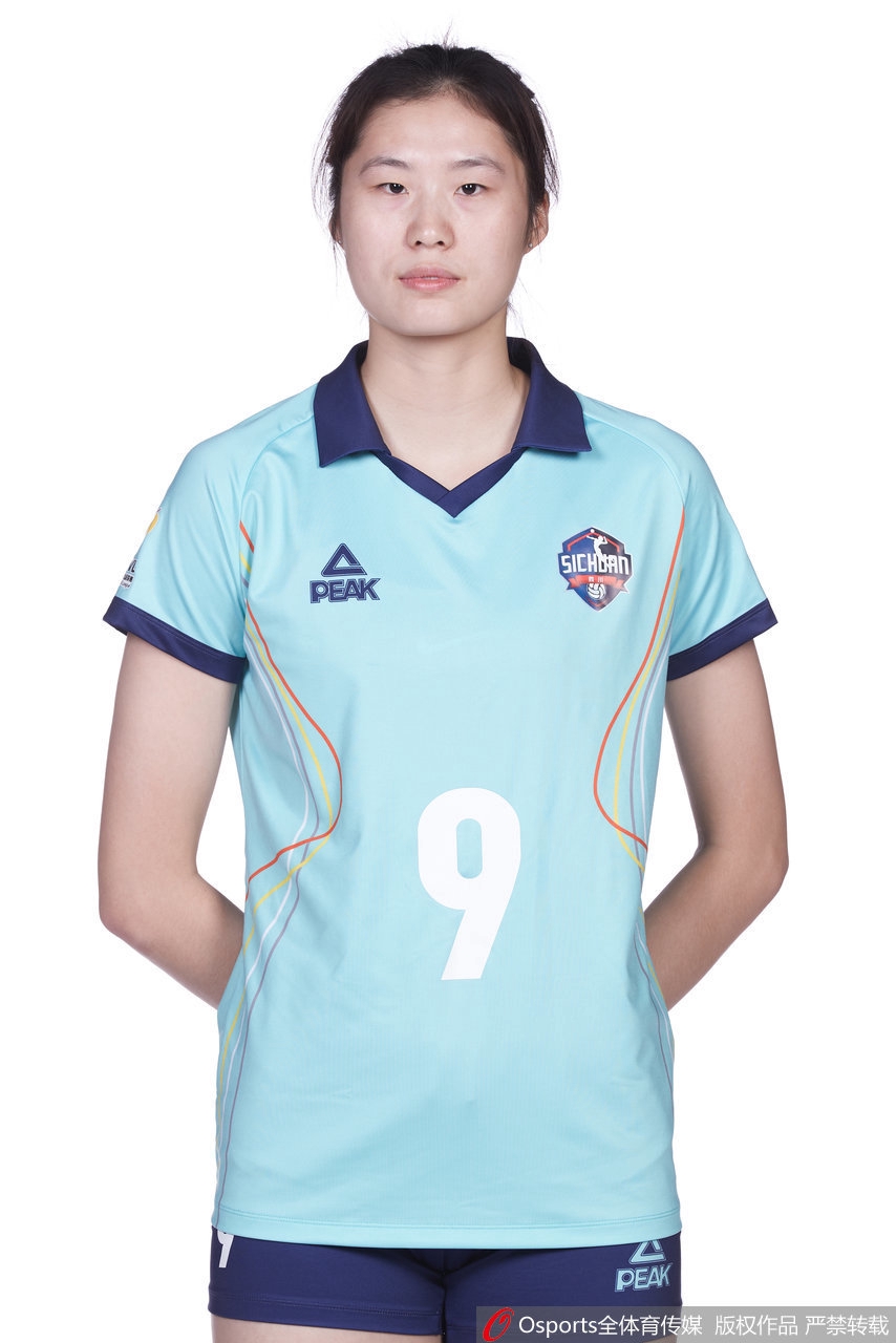 四川女排拍摄排超联赛官方写真