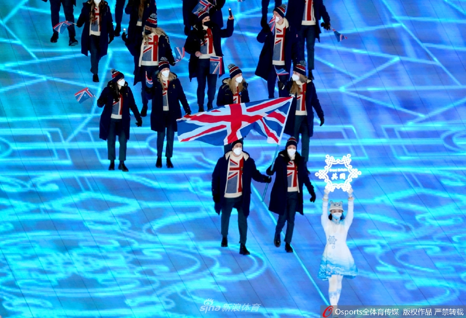 2022北京冬奥会开幕式各国运动员入场