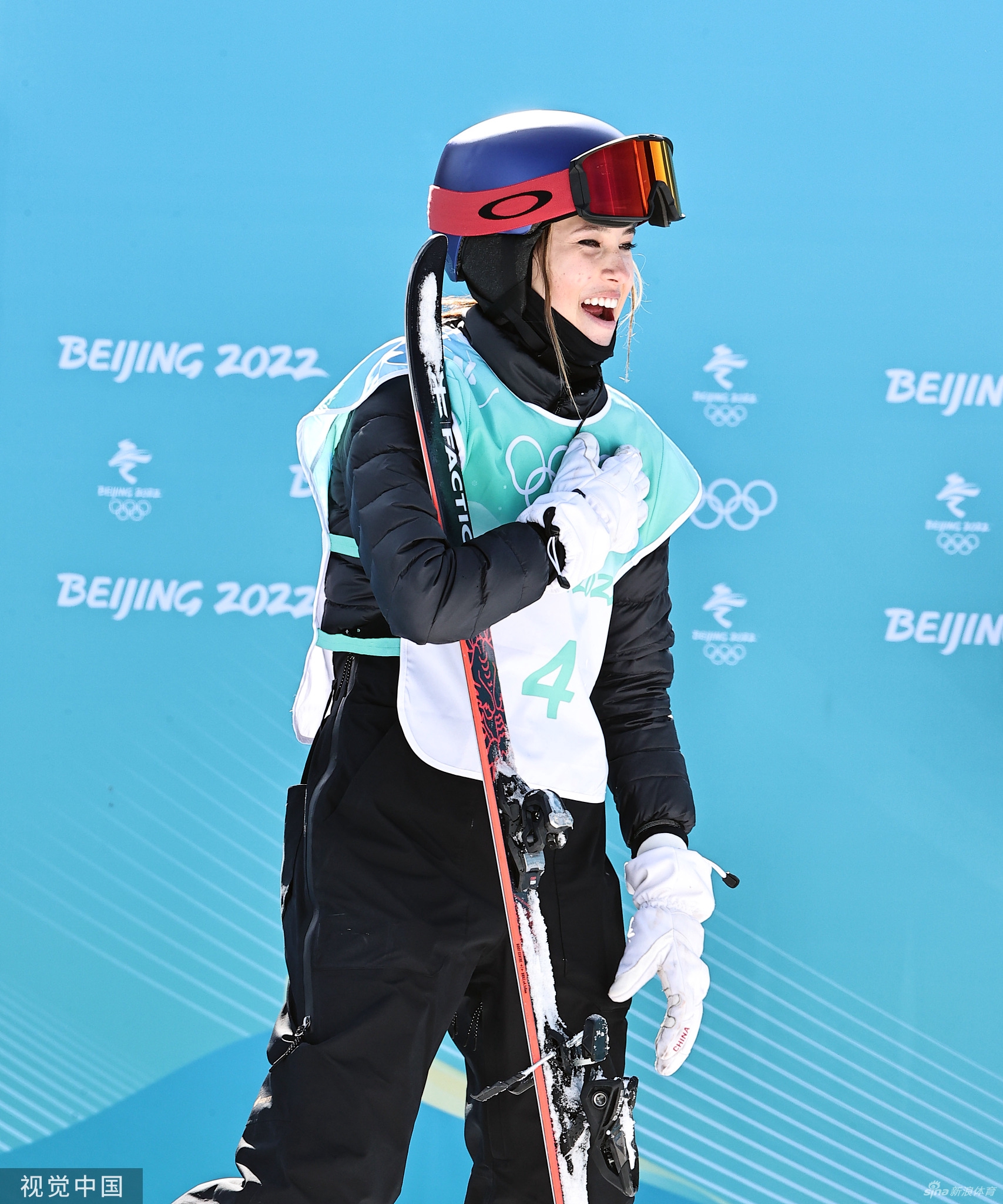 大跳台资格赛谷爱凌首秀晋级决赛