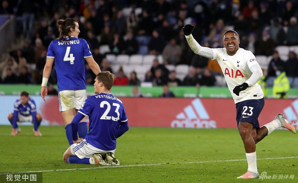 [英超]莱斯特2-3热刺 贝尔温绝杀