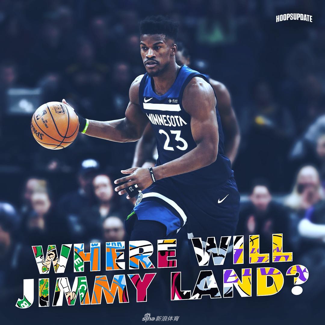 巴特勒成头号交易热门 湖人领衔三大去处