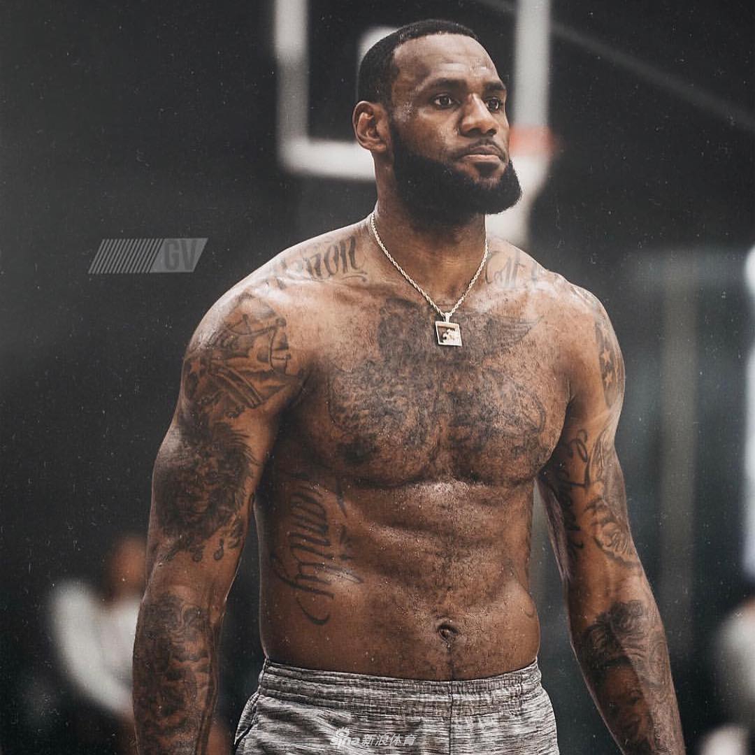 詹姆斯训练写真