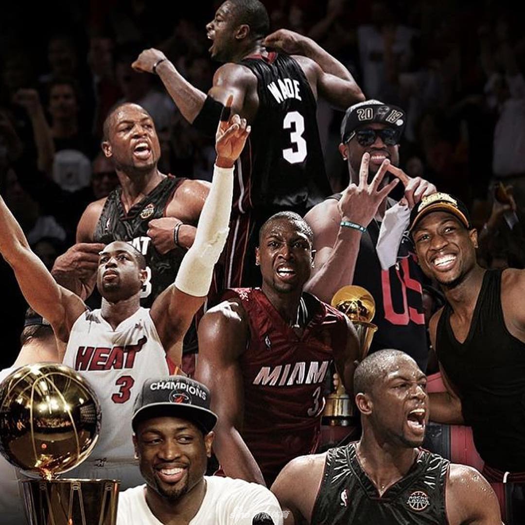 美媒体发海报致敬韦德:最后一舞