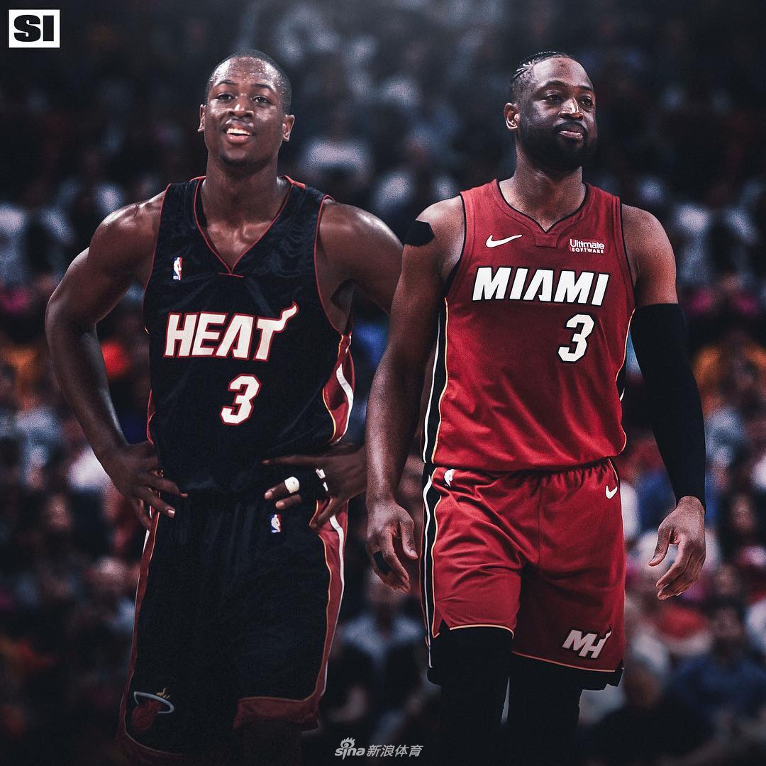 美媒体发海报致敬韦德:最后一舞