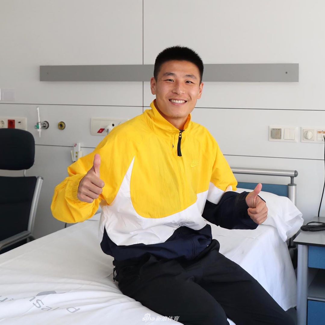 武磊手术成功将养伤6-8周