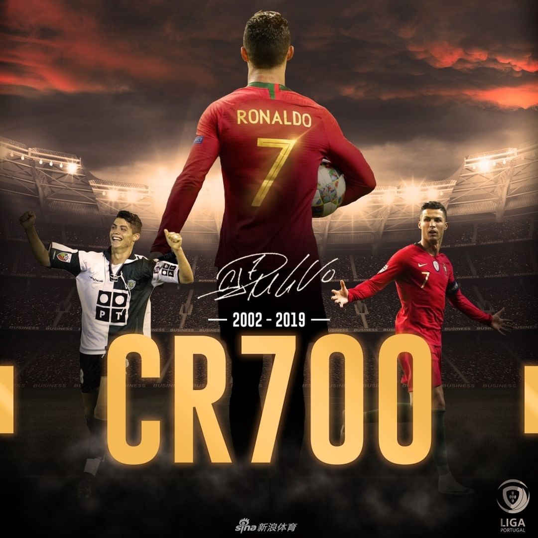 C罗生涯700球里程碑！一波海报爆吹总裁
