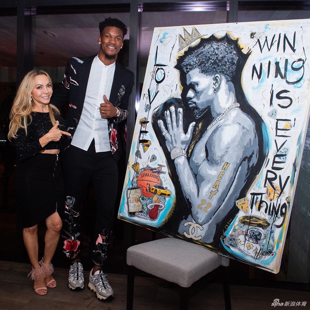 热火王牌巴特勒拍写真 潮人x肌肉男真像年轻的乔丹