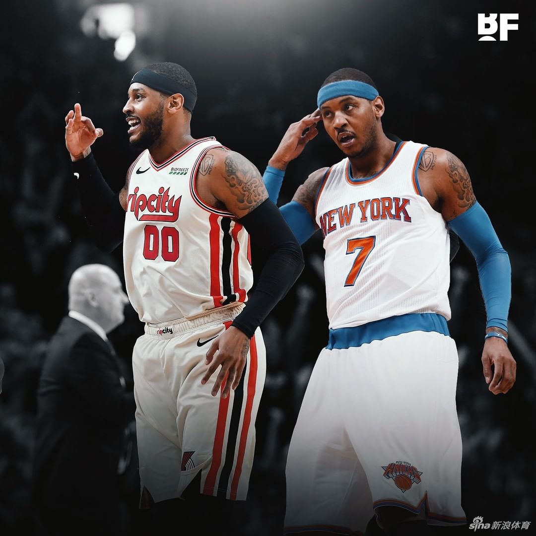 安东尼时隔5年再当选NBA周最佳球员 上一次他还在纽约