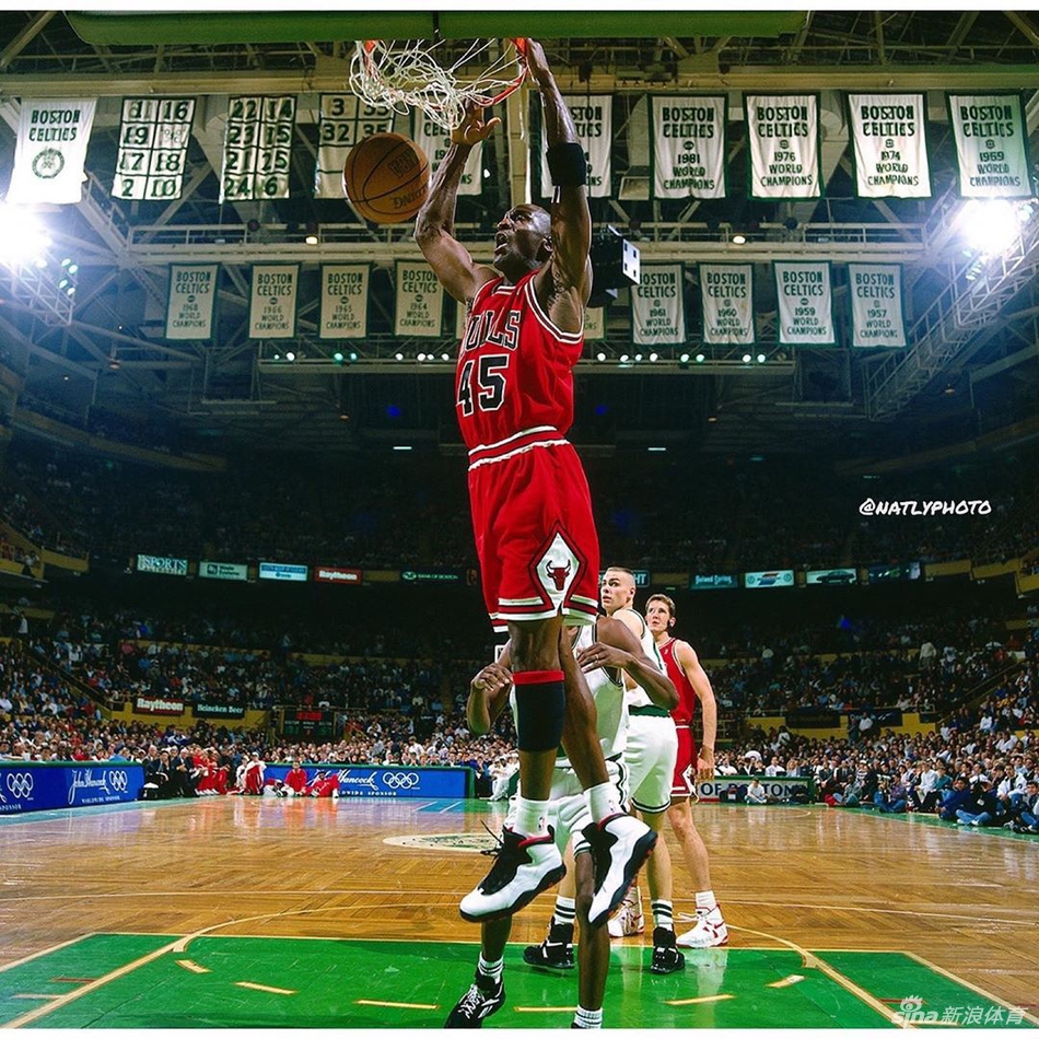 45号乔丹老照片：23号杀手本能仍在 依旧佛挡杀佛