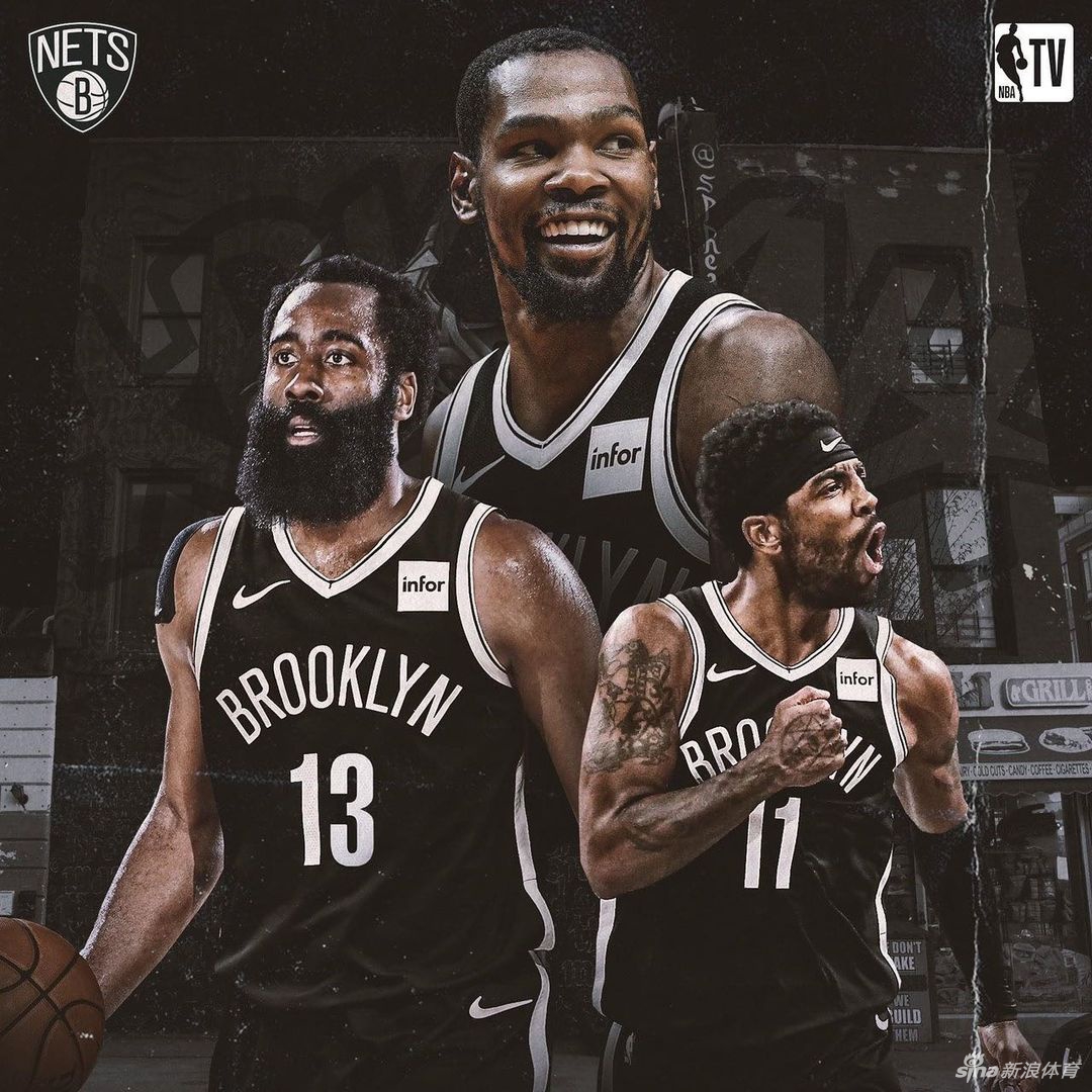 篮网火箭三方重磅交易！哈登联手杜兰特欧文