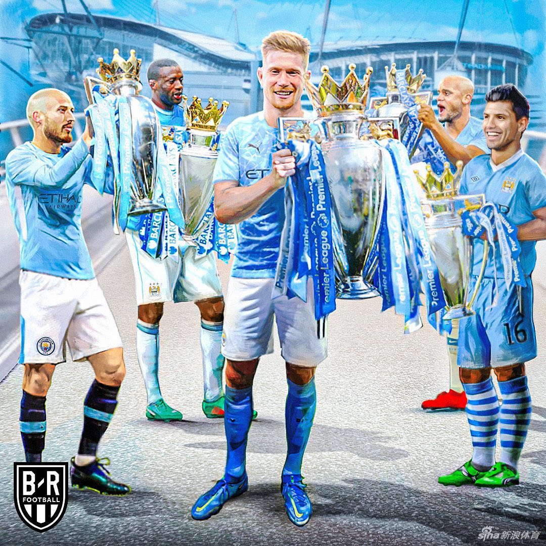 提前三轮夺冠！曼城四年三次夺得英超冠军