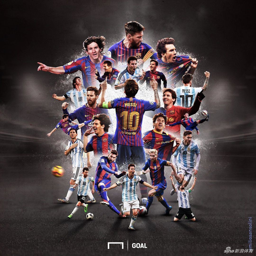 梅西34岁生日快乐！足坛第一人！