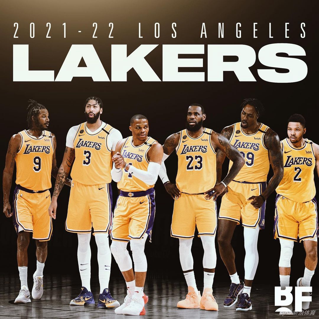 威少正式亮相湖人 紫金军团新援就位