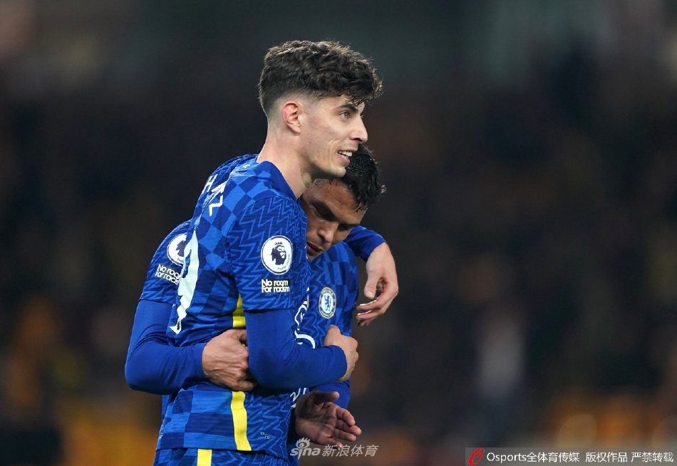 [英超]切尔西3-1诺维奇 哈弗茨进球