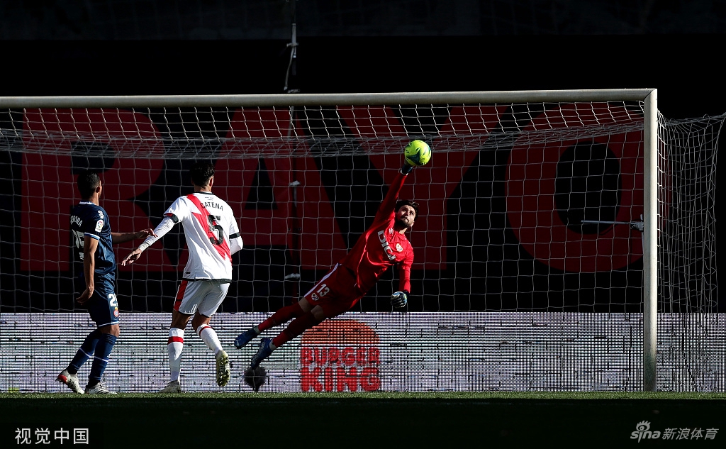 [西甲]西班牙人0-1巴列卡诺 武磊替补未登场